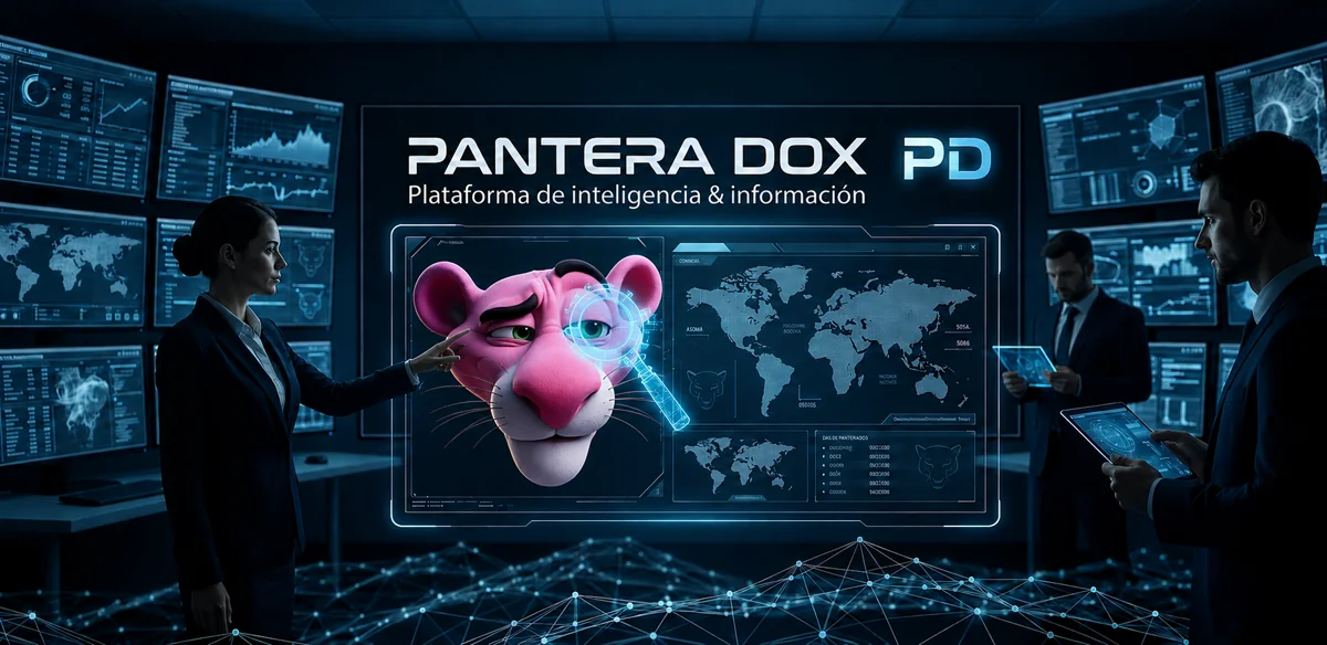 Vista de la plataforma PanteraDox